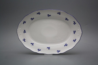 Oval dish 32cm Verona Blue roses AML č.1