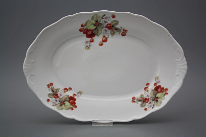 Oval dish 36cm Verona Strawberries CBB č.1
