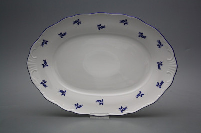 Oval dish 36cm Verona Blue roses AML č.1