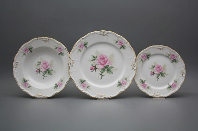 Plate set Marie Louise Claremont 18-piece GGL LUX č.1