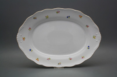 Oval dish 36cm Verona Flower sprays AGL č.1