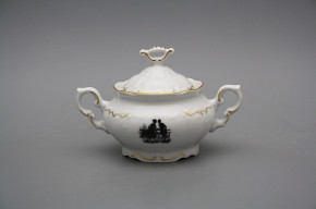 Sugar bowl 0,4l Marie Louise Rococo dolls GL