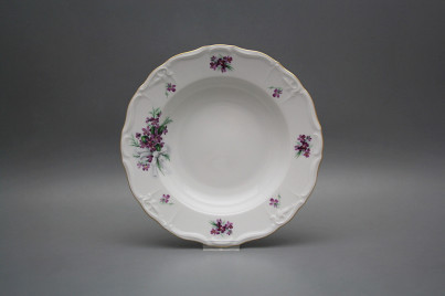 Deep plate 23cm Marie Louise Sweet violets KGL č.1