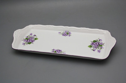Tray square 38cm Marie Louise Violets EFL č.1