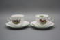 Tea cup 0,18l with saucer Ofelia Forest game ZL č.2