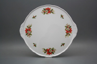 Cake dish 30,5cm Verona Poinsettia ABB č.1