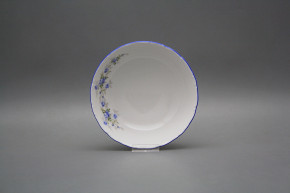 Salad dish 16cm Ofelia Light blue roses HAL