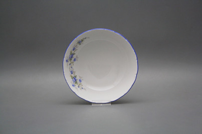 Salad dish 16cm Ofelia Light blue roses HAL č.1