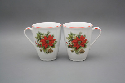 Mug 0,3l Verona Poinsettia CL č.1