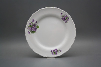 Flat plate 25cm Ofelia Violets CBB č.1