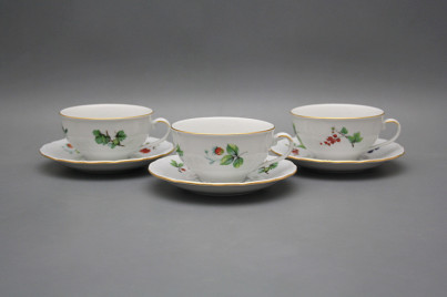 Cup low 0,18l with saucer Verona Forest berries GL č.1