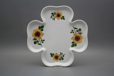 Tray cloverleaf Sunflowers EBB č.1