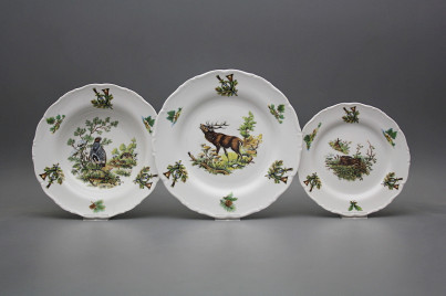 Plate set Ofelia Gamekeepers 36-piece FBB č.1