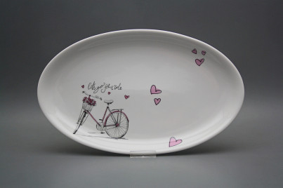 Oval dish 33cm Coup Bicycle BB č.1