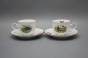 Tea cup 0,18l with saucer Ofelia Feathered game HL č.2