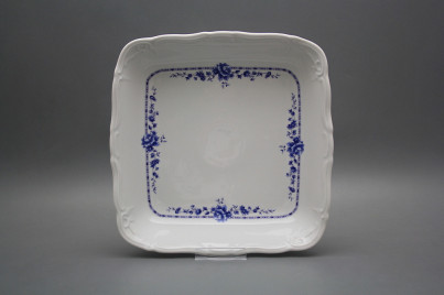 Dish square 25cm Marie Louise Royal Blue BB č.1