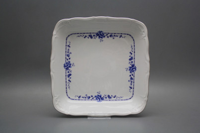 Dish square 25cm Marie Louise Royal Blue PL č.1