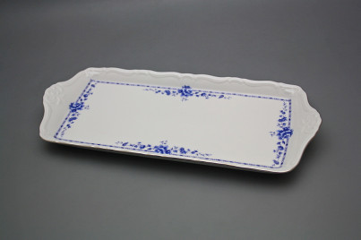 Tray square 38cm Marie Louise Royal Blue PL č.1