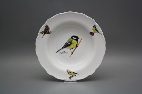 Deep plate 23cm Ofelia Great tit GBB