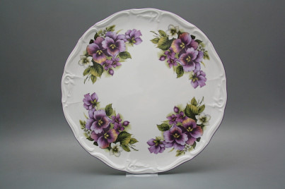 Cake dish 32cm Marie Louise Pansy EFL č.1