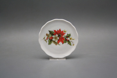 Underplate for glass 10cm Rokoko Poinsettia BB č.1