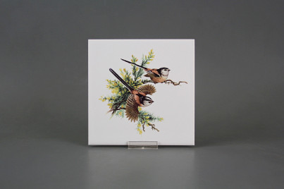 Tile COLOR ONE 15x15cm Long-tailed tit WL č.1