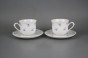 Coffee set Rose Forget-me-not Sprays 15-piece BB č.8