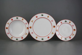 Plate set Nina Christmas Tree 18-piece KCL