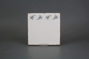 Tile Forli Blanco 15x15cm Light blue roses K