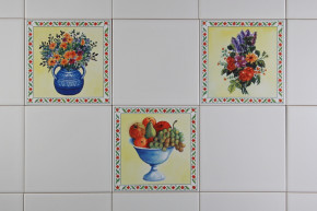 Set of tiles COLOR ONE 15x15cm Summer Time 3-piece WL