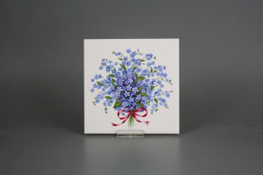 Tile COLOR ONE 15x15cm Forget-me-not Pattern L WL