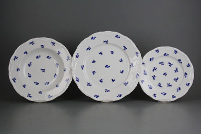 Plate set Maria Louise Meadow flowers Sprays 24-piece BBB č.1