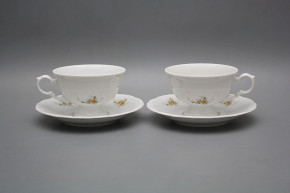 Tea cup 0,16l and saucer Maria Louise Tea roses BB