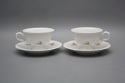 Tea cup 0,16l and saucer Maria Louise Tea roses BB č.1