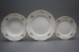 Dining set Marie Louise Tea roses 28-piece EGL LUX č.13