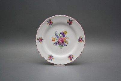 Dessert plate 19cm Ofelia Bouquet with irisies FRL č.1