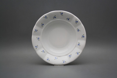 Deep plate 24cm Benedikt Forget-me-not Sprays ABB č.1