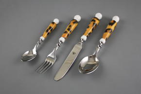 Set of cutlery Bohemia 1987 with box Leopard 24-piece BB