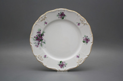 Flat plate 25cm Marie Louise Sweet violets KGL LUX č.1