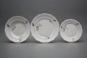 Plate set Alaska Geese 18-piece CML
