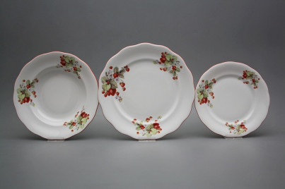 Plate set Alaska Strawberries 24-piece CCL č.1