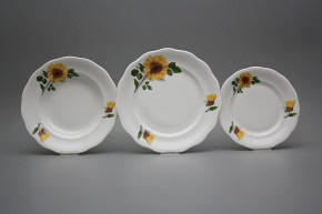 Plate set Alaska Sunflowers 24-piece CBB