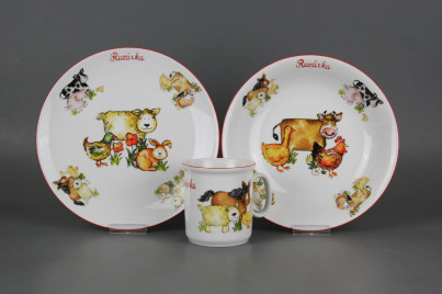 Dinning set Animal farm VARIOUS MOTIVES BB č.1