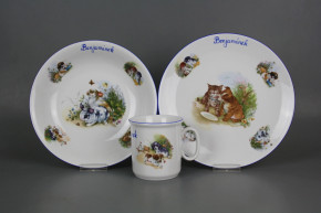 Dinning set Pets VARIOUS MOTIVES BB