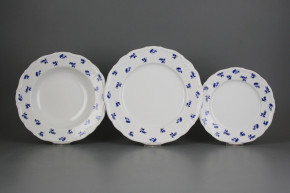 Plate set Marie Louise Meadow flowers Sprays 18-piece KPL