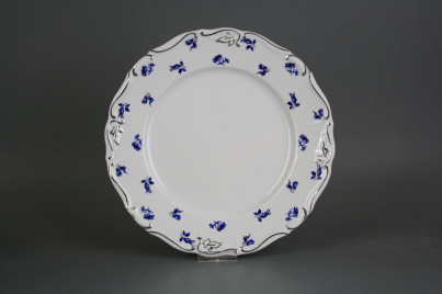 Flat plate 25cm Marie Louise Meadow flowers Sprays KPL LUX č.1