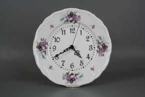 Plate clock Marie Louise Sweet violets KBB