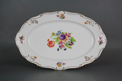 Oval dish 34cm Marie Louise Pearl JGL LUX č.1
