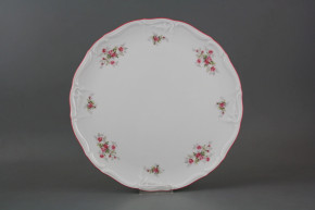Cake dish 32cm Marie Louise Pink roses KRL
