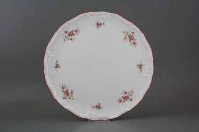 Cake dish 32cm Marie Louise Pink roses KRL č.1